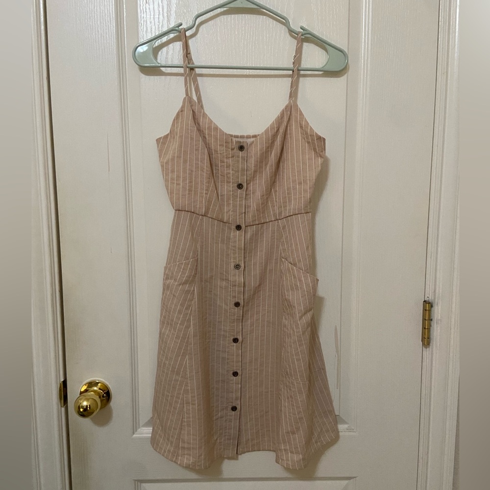 Grade & Gather Striped Dress